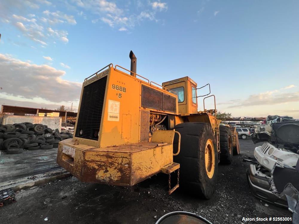 Used Caterpillar 988B Wheel Loader – Heavy-Duty Loader | Model #5 | Built 1989 | CAT Performance & Reliability