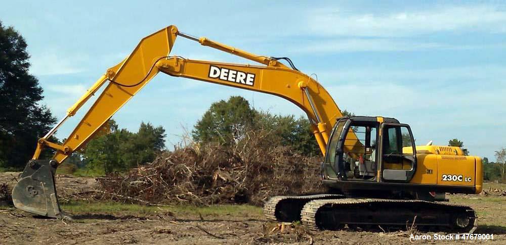 Used John Deere 230 CLC Excavator. Mfg. 2002.