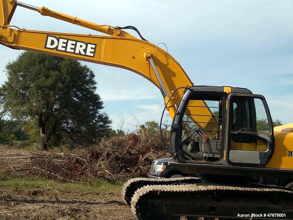 Used John Deere 230 CLC Excavator. Mfg. 2002.