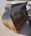 Used JRB Front End Loader 3 Yard Bucket. For a model 544J John Deere. Serial# WAH2385.