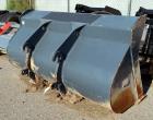 Used JRB Front End Loader 3 Yard Bucket. For a model 544J John Deere. Serial# WAH2385.