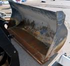 Used JRB Front End Loader 3 Yard Bucket. For a model 544J John Deere. Serial# WAH2385.