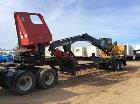 Used Cat 559B Knuckleboom Loader. Grapple: 5055TW-R50.  Delimber: CTR426. Trailer: Evans D-48-HD. Hours 4255.