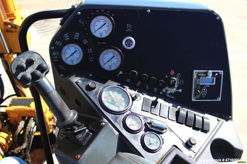 Used 2005 Vermeer D24X40II Directional Drill with 125 hp John Deere Diesel Engine. Machine features 24,000 lbs. of thrust and pullback, 4000 ft. lbs. of torque, 50 GPM Aplex Water Pump at 1300 psi. 5...