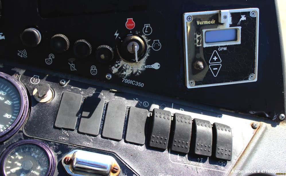 Used 2005 Vermeer D24X40II Directional Drill with 125 hp John Deere Diesel Engine. Machine features 24,000 lbs. of thrust and pullback, 4000 ft. lbs. of torque, 50 GPM Aplex Water Pump at 1300 psi. 5...