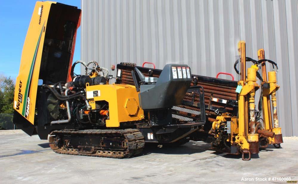 Used 2005 Vermeer D24X40II Directional Drill with 125 hp John Deere Diesel Engine. Machine features 24,000 lbs. of thrust and pullback, 4000 ft. lbs. of torque, 50 GPM Aplex Water Pump at 1300 psi. 5...