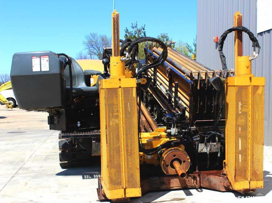 Used 2008 Vermeer D36X50II Navigator with 140 hp. John Deere Diesel Engine. Machine features 36,000 lbs. of thrust and pullback, 4995 ft. lbs. of torque, 50 GPM FMC Water Pump at 850 psi. 500' of use...