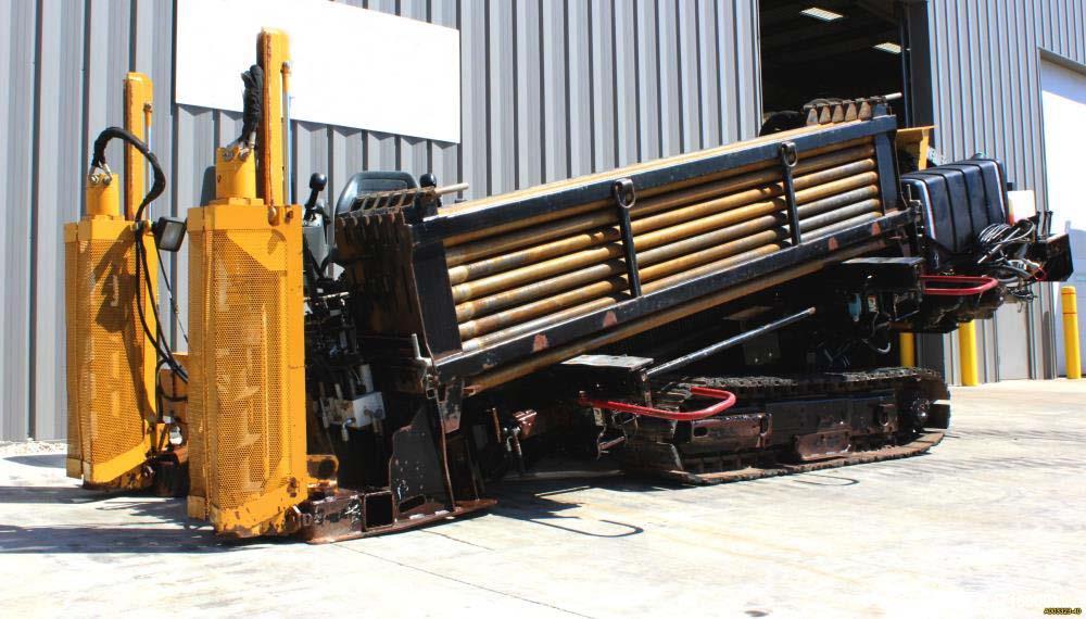 Used 2008 Vermeer D36X50II Navigator with 140 hp. John Deere Diesel Engine. Machine features 36,000 lbs. of thrust and pullback, 4995 ft. lbs. of torque, 50 GPM FMC Water Pump at 850 psi. 500' of use...