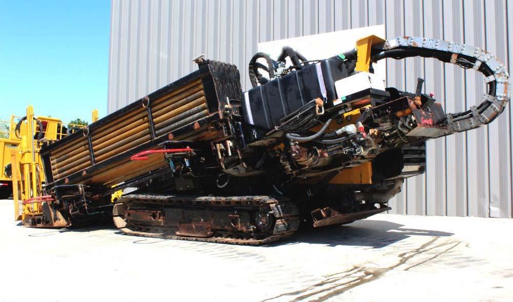 Used 2008 Vermeer D36X50II Navigator with 140 hp. John Deere Diesel Engine. Machine features 36,000 lbs. of thrust and pullback, 4995 ft. lbs. of torque, 50 GPM FMC Water Pump at 850 psi. 500' of use...