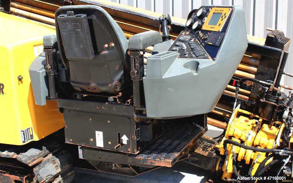 Used 2008 Vermeer D36X50II Navigator with 140 hp. John Deere Diesel Engine. Machine features 36,000 lbs. of thrust and pullback, 4995 ft. lbs. of torque, 50 GPM FMC Water Pump at 850 psi. 500' of use...