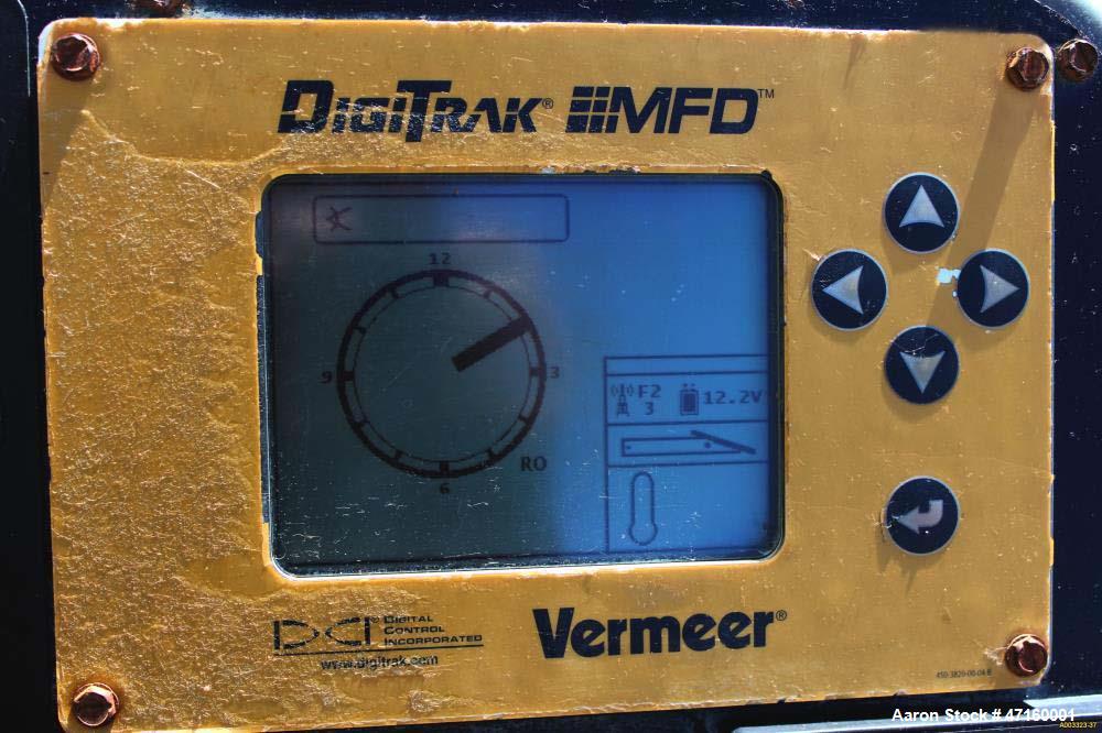 Used 2008 Vermeer D36X50II Navigator with 140 hp. John Deere Diesel Engine. Machine features 36,000 lbs. of thrust and pullback, 4995 ft. lbs. of torque, 50 GPM FMC Water Pump at 850 psi. 500' of use...