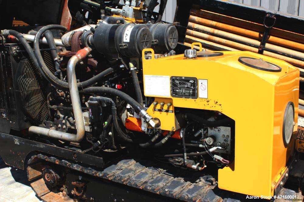 Used 2008 Vermeer D36X50II Navigator with 140 hp. John Deere Diesel Engine. Machine features 36,000 lbs. of thrust and pullback, 4995 ft. lbs. of torque, 50 GPM FMC Water Pump at 850 psi. 500' of use...