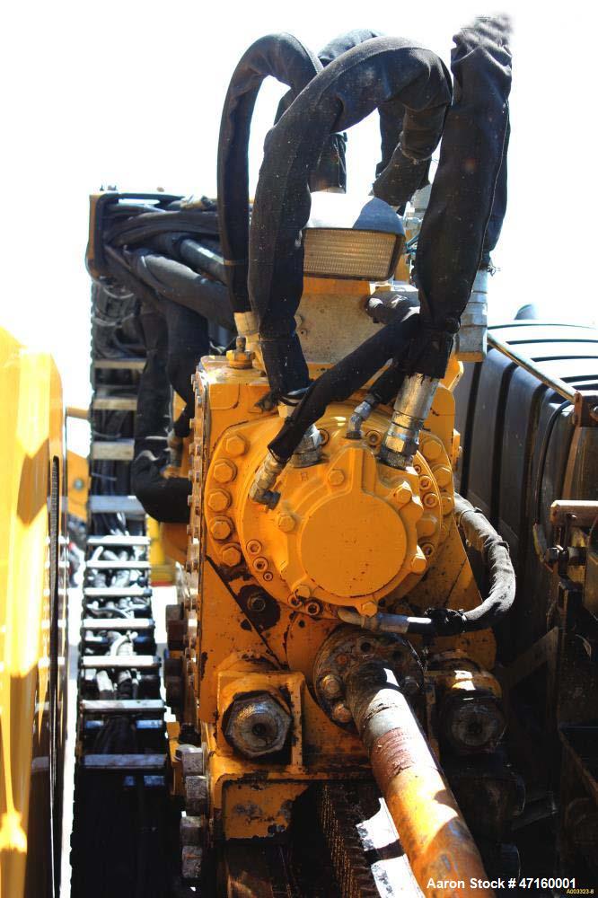 Used 2008 Vermeer D36X50II Navigator with 140 hp. John Deere Diesel Engine. Machine features 36,000 lbs. of thrust and pullback, 4995 ft. lbs. of torque, 50 GPM FMC Water Pump at 850 psi. 500' of use...