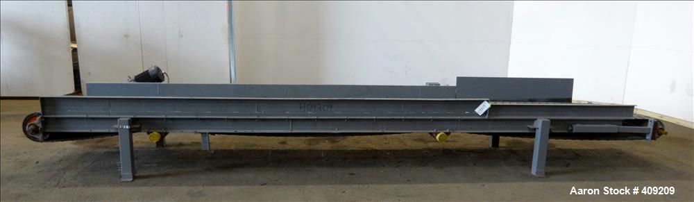 Used Belt Conveyor. Approximate 41-1/2" wide x 260" long.