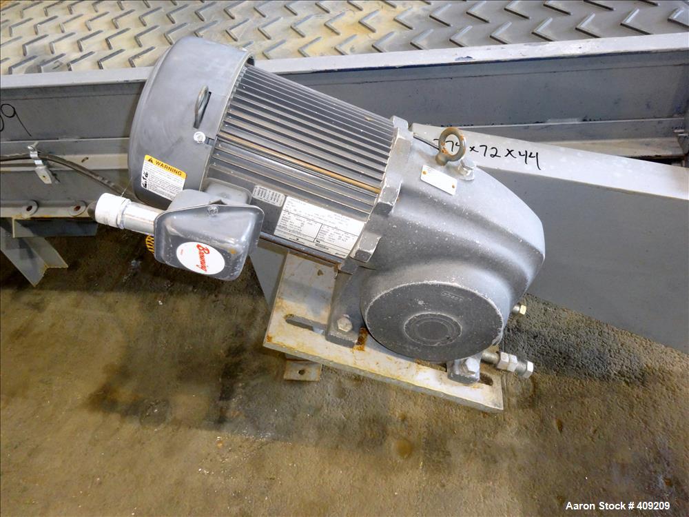 Used Belt Conveyor. Approximate 41-1/2" wide x 260" long.