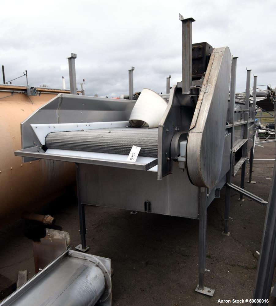 Used Cooling Belt, Stainless Steel.