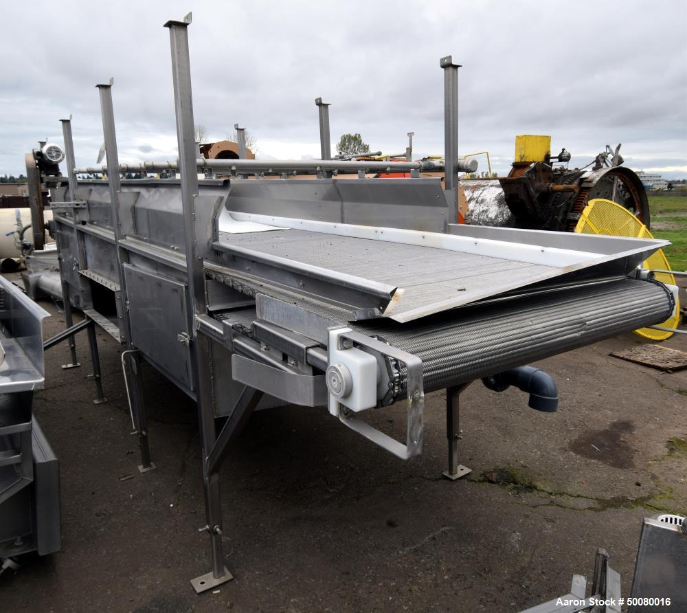 Used Cooling Belt, Stainless Steel.
