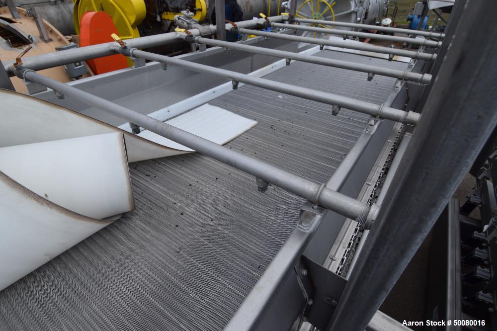 Used Cooling Belt, Stainless Steel.