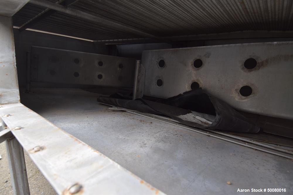 Used Cooling Belt, Stainless Steel.