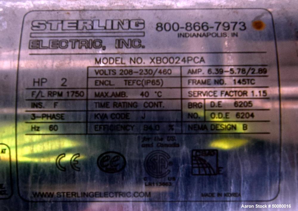 Used Cooling Belt, Stainless Steel.