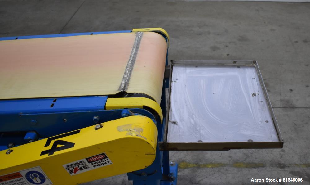 Industrial Belt Conveyor - 17” Wide, 1750 RPM Leeson DC Motor, Carbon Steel Frame