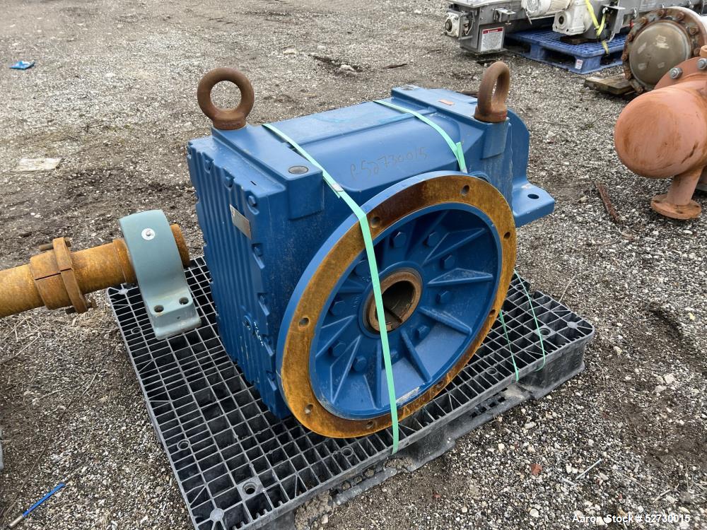 Used Wirtz Mfg Co. Belt Conveyor, Model Paste Conveyor. Approximate 310" long x 44" wide conveyor. Driven by a 1/2hp, 3/60/230/460 volt, 300 - 1800 rpm motor through a reducer. Painted carbon steel f...