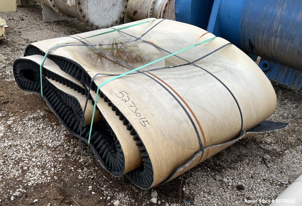 Used Wirtz Mfg Co. Belt Conveyor, Model Paste Conveyor. Approximate 310" long x 44" wide conveyor. Driven by a 1/2hp, 3/60/230/460 volt, 300 - 1800 rpm motor through a reducer. Painted carbon steel f...