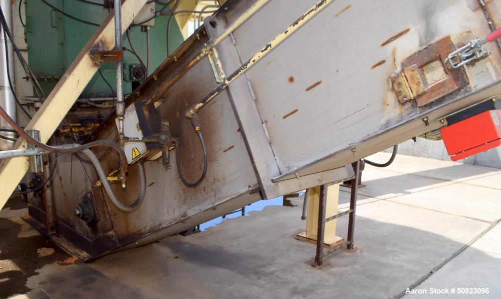 Used Astec Chip Drag Conveyor, Model BTD Drag