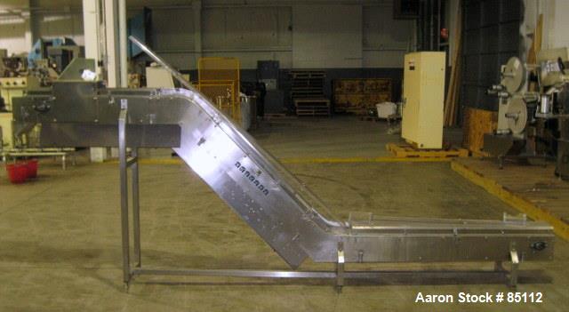 Used- Autopack Inclined Belt Conveyor