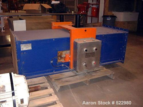 Unused-UNUSED: B. W. Sincliar model 18, 18" stainless steel belt conveyor with metal detector.  Length is 25'. Stainless steel housing slider bed design. Totally enclosed housing on the conveyor. Des...
