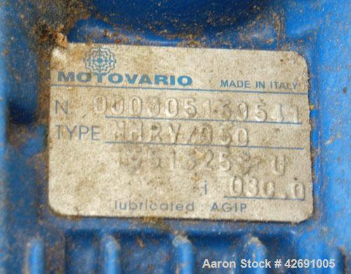 Used Bunting Magnetics Belt Conveyor, Model SC130-00-18. Plastic belt 29-1/2" wide x 210" long. Approximate 36" dump height. Driven by a 1/2 hp, 3/60/208-230/460 volt, 1725 rpm gear motor, ratio 30 t...