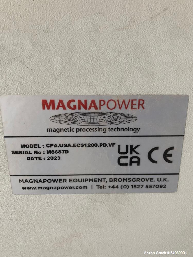 Used Magnapower CPA.USA.ECS1200.PD.VF Eddy Current Separator – 1200mm Rotor, Non-Ferrous Metal Separation, Lightly Used