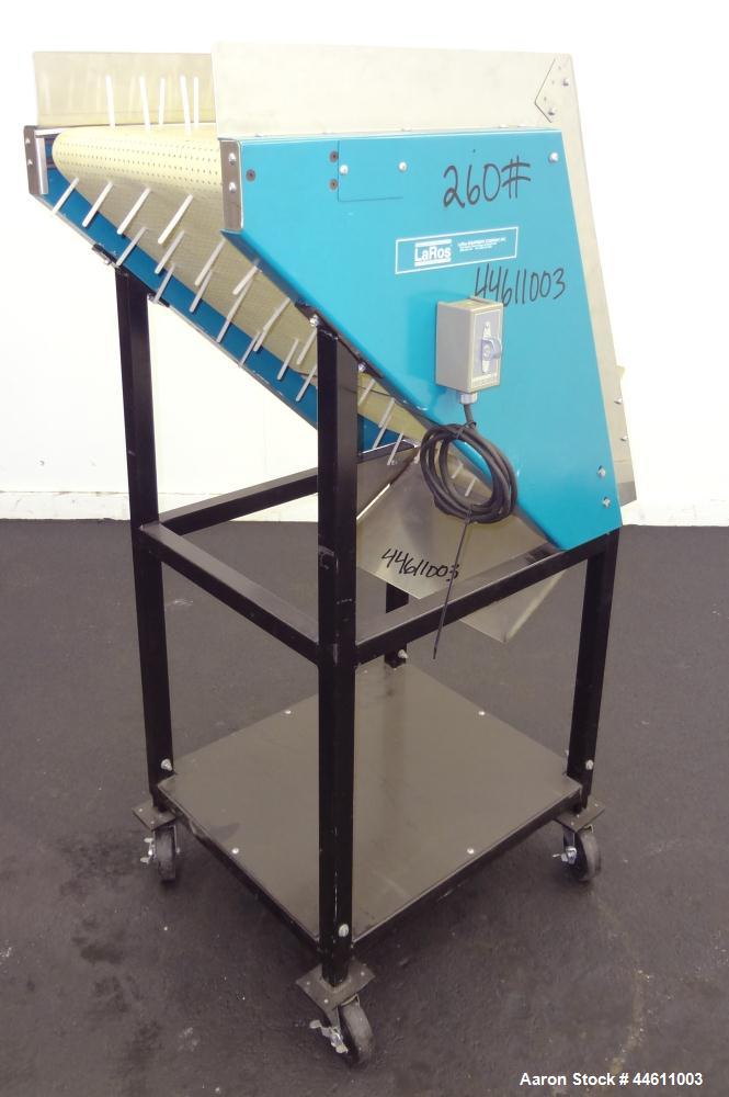Used LaRos Equipment Finger Separator Conveyor, Model EF-400-B-18