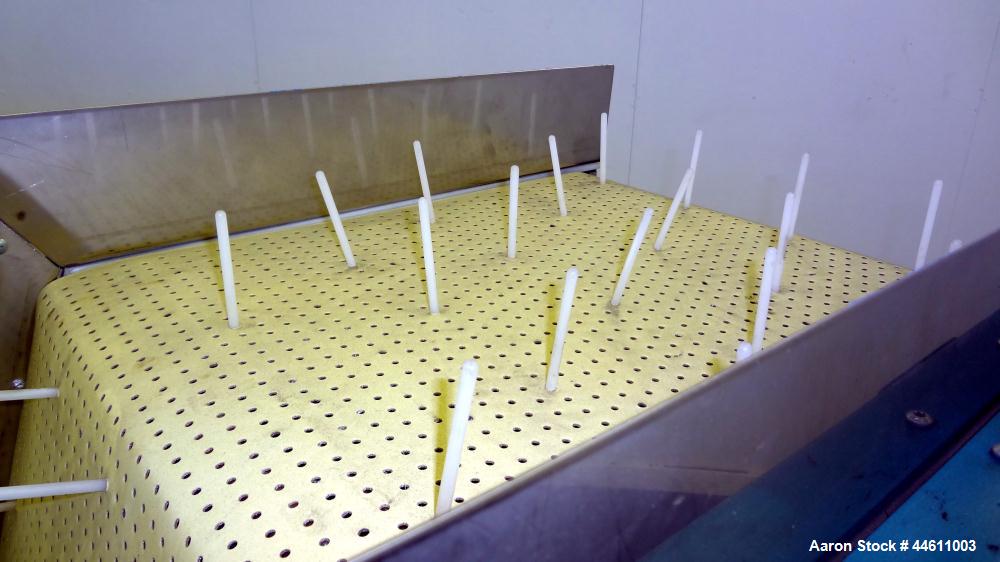 Used LaRos Equipment Finger Separator Conveyor, Model EF-400-B-18