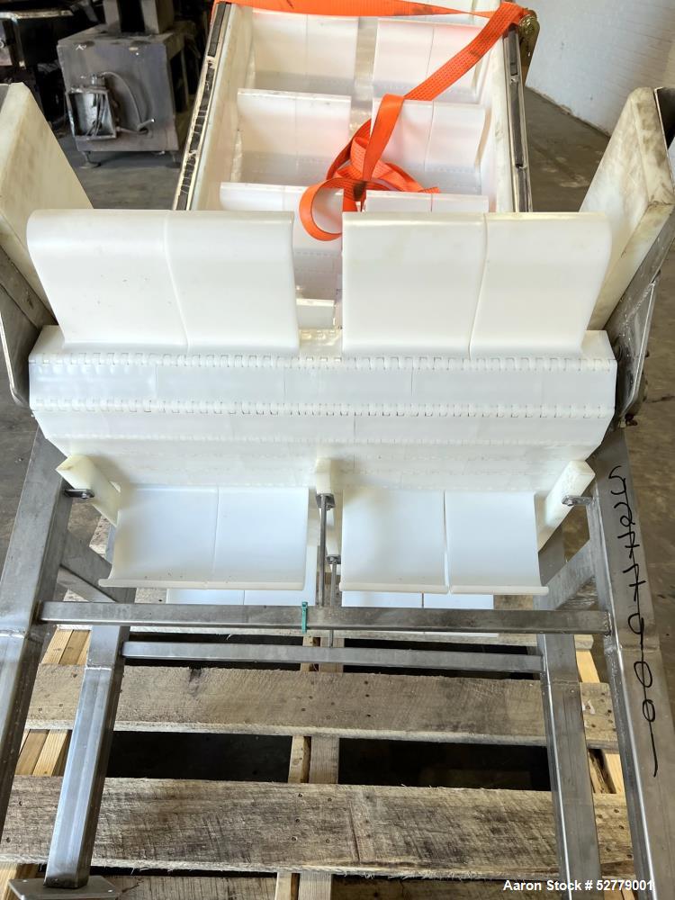 Z-Incline Belt Conveyor 27"Wide Plastic Belt.