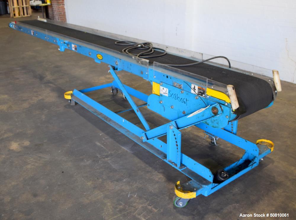 Used Hytrol Rubber Belt Conveyor