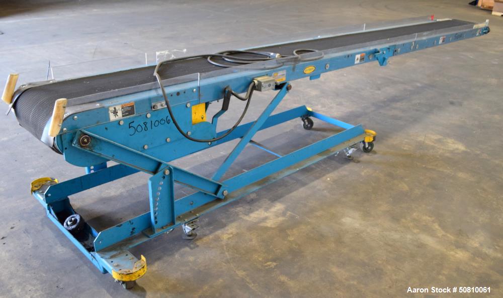 Used- Hytrol Rubber Belt Conveyor