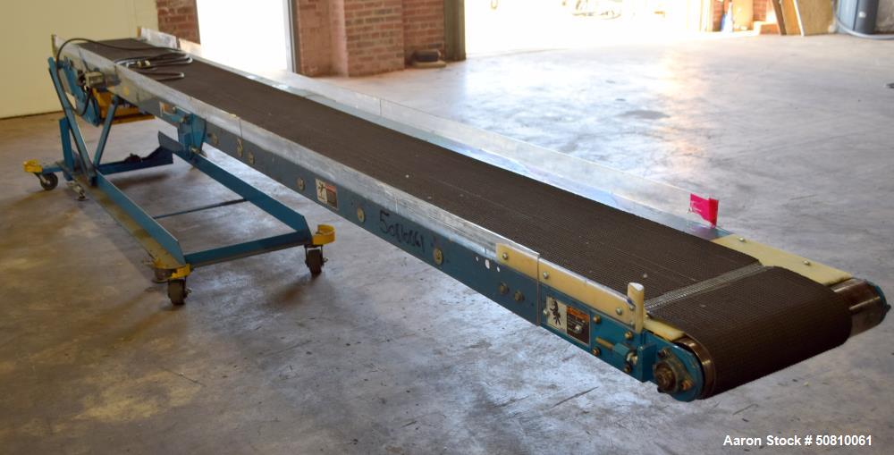 Used Hytrol Rubber Belt Conveyor