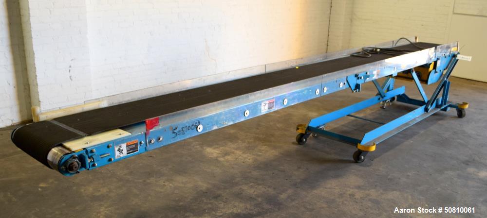 Used Hytrol Rubber Belt Conveyor