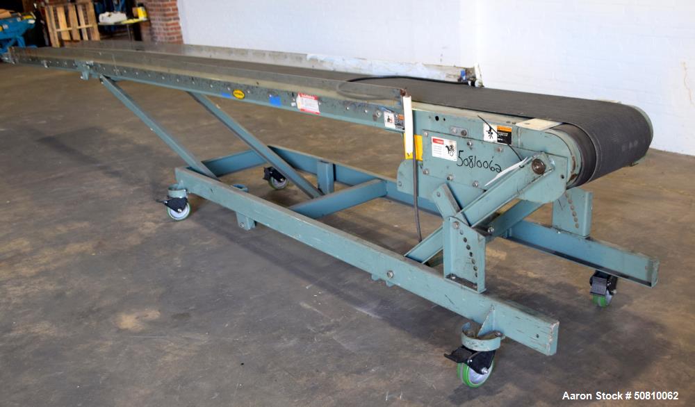 Used- Hytrol Rubber Belt Conveyor