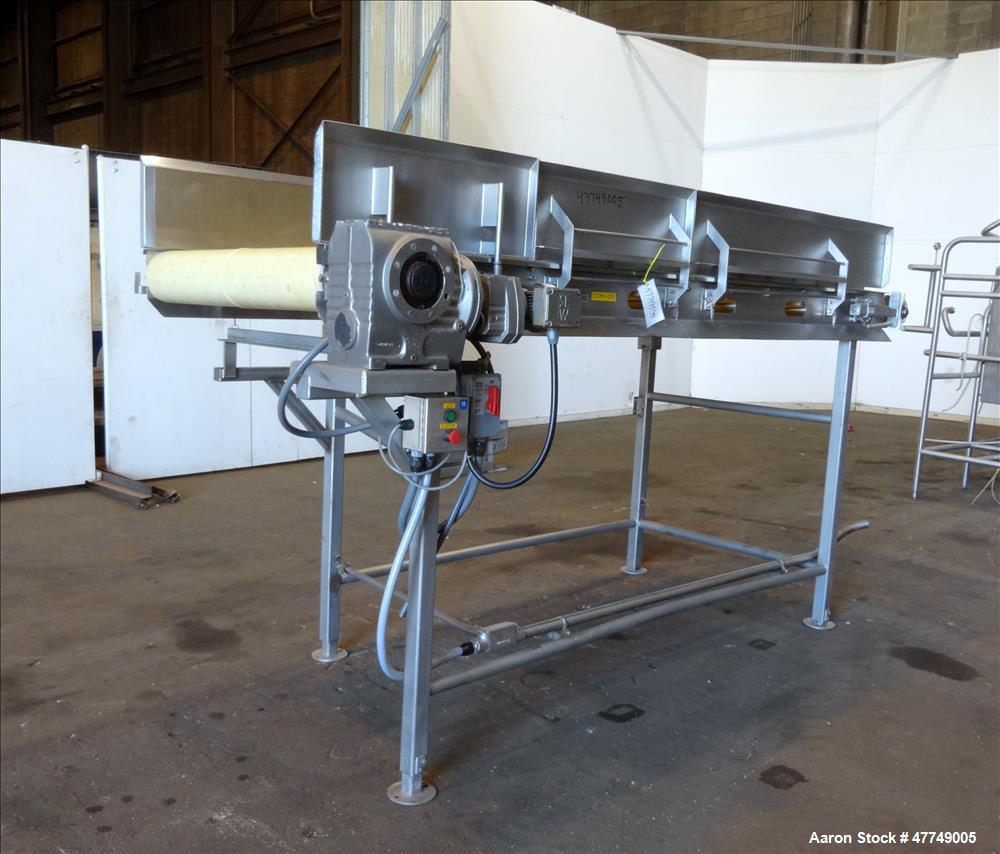 Used Marchant Schmidt Rubber Belt Conveyor.