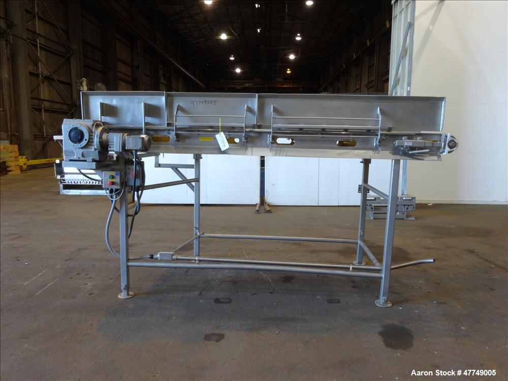 Used Marchant Schmidt Rubber Belt Conveyor.