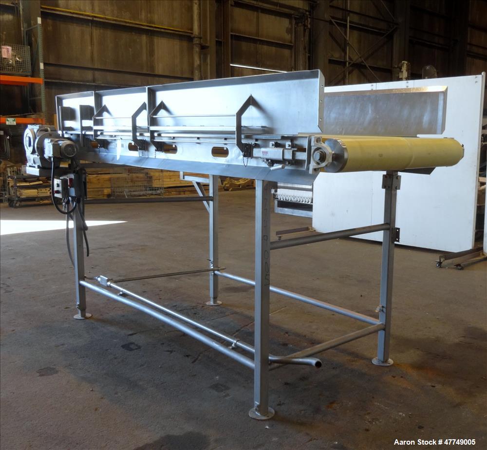 Used Marchant Schmidt Rubber Belt Conveyor.
