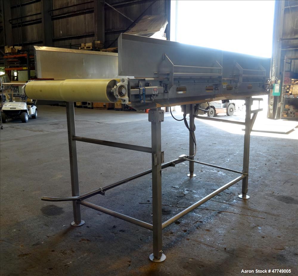 Used Marchant Schmidt Rubber Belt Conveyor.