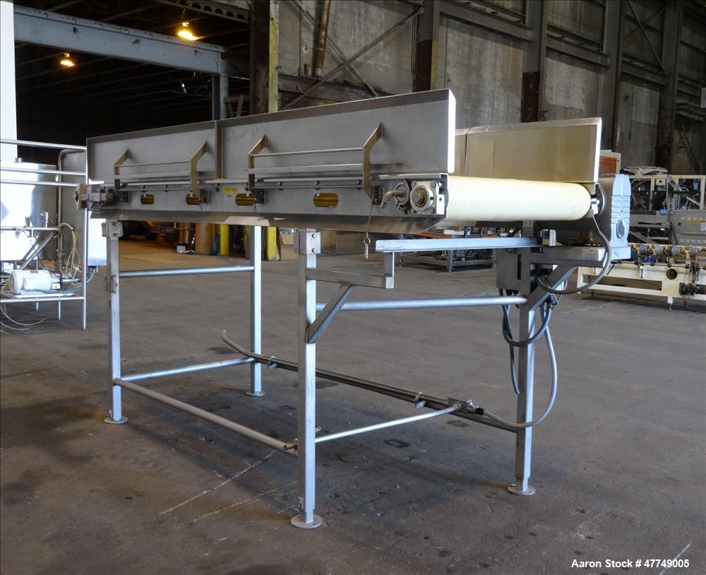 Used Marchant Schmidt Rubber Belt Conveyor.