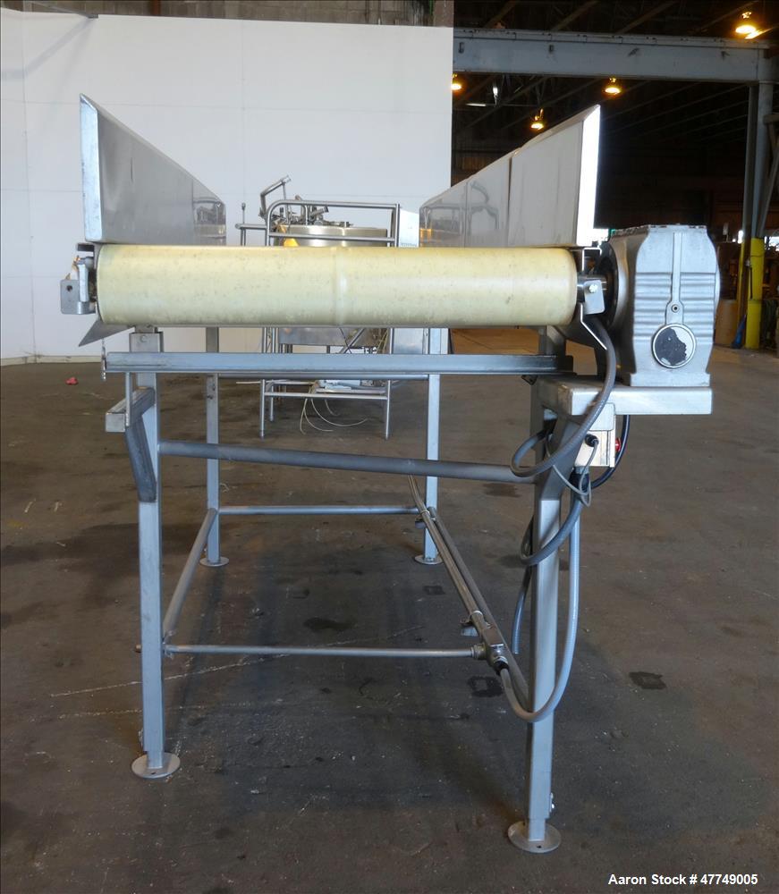 Used Marchant Schmidt Rubber Belt Conveyor.