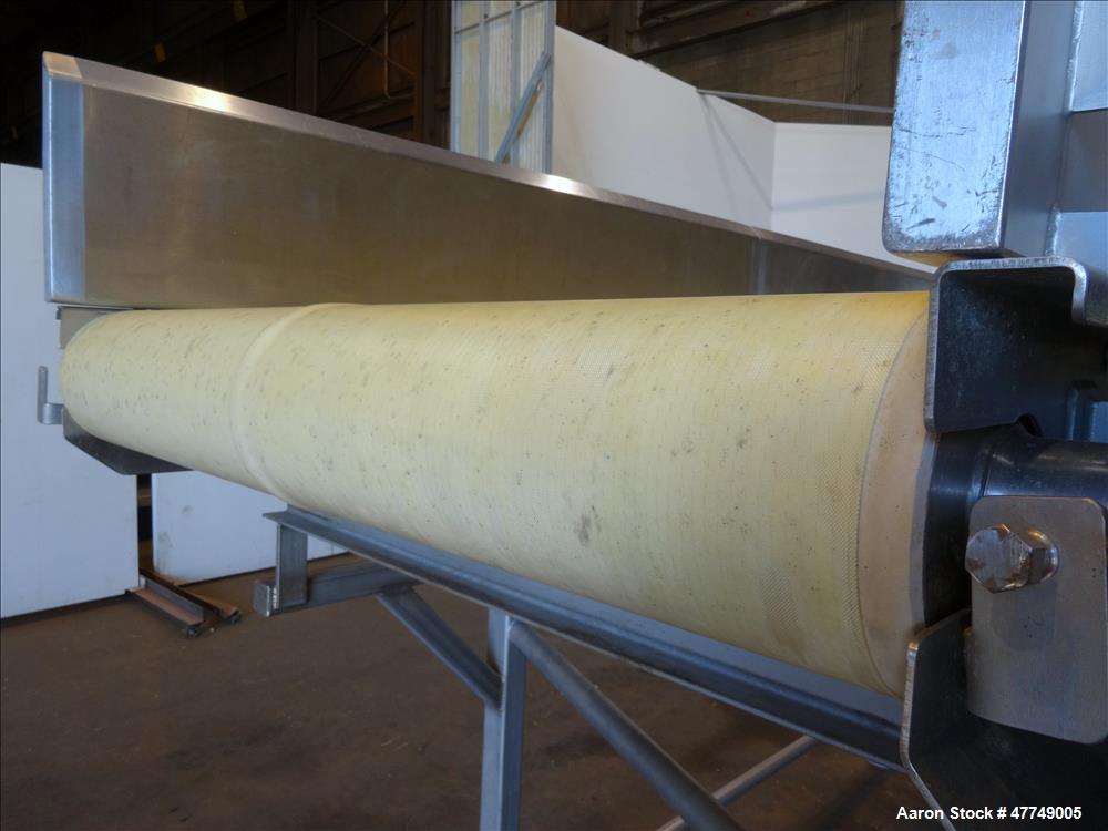Used Marchant Schmidt Rubber Belt Conveyor.