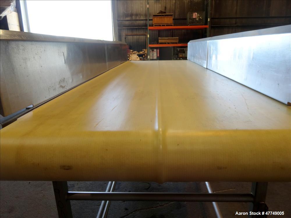 Used Marchant Schmidt Rubber Belt Conveyor.