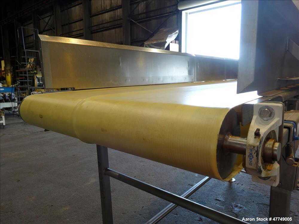 Used Marchant Schmidt Rubber Belt Conveyor.