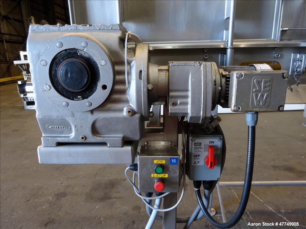 Used Marchant Schmidt Rubber Belt Conveyor.